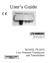 Omega Engineering PX2670 User manual