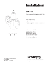 Bradley Corporation S59-3130 Installation guide