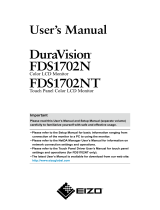Eizo FDS1702N User manual