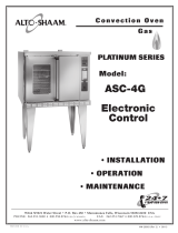 Alto-Shaam ASC-4G Electronic Control Installation Operation & Maintenance