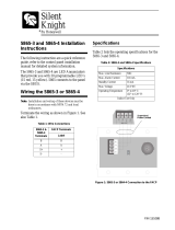 SILENT KNIGHT 5865-3/5865-4 Remote LED Annunciator User manual