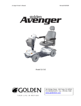 Golden Technologies Avenger GA 541 User manual