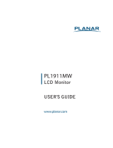 Planar PL1911MW User manual