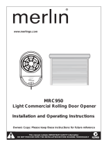 Merlin MRC950 Installation And Operating Instructions Manual