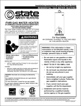 State Water Heaters GS6-50-HBFT User manual