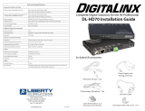 DigitaLinx DL-HD70 Installation guide