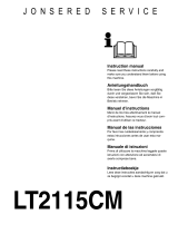 Jonsered LT 2115 CM Owner's manual
