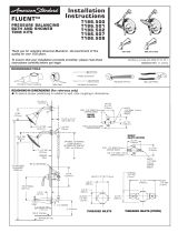 American Standard T186507.224 Installation guide