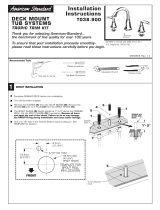 American Standard T038.900.295 Installation guide