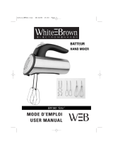 WHITE BROWN BM 562 User manual