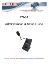 ETC CS-64 Administration & Setup Manual