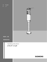 Siemens MQ67170GB User manual