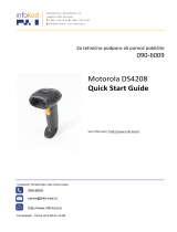 Motorola DS4208 Quick start guide