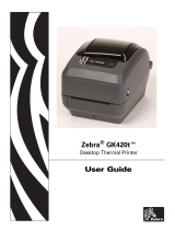 Zebra GK420t User manual