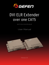 Gefen EXT-DVI-1CAT5-ELR User manual