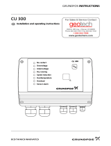 Grundfos PC Tool CU 300 Installation And Operating Instructions Manual