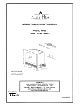 Kozyheat #911 Owner's manual