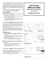 Interlogix 5402 & 5422 Metal Enclosure Assault Sensors Installation guide