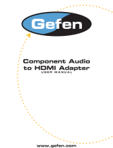 Gefen EXT-COMPAUD-2-HDMI User manual