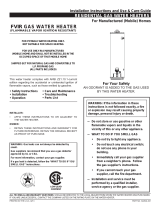 Reliance Water Heaters 2919340 Installation guide