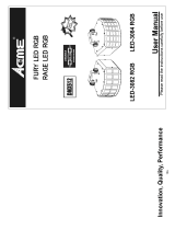 ACME LED-3084 RGB User manual