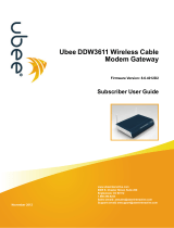 Ubee DDW3611 User manual