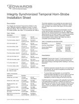 EDWARDS Integrity Temporal Horn Strobe Installation guide