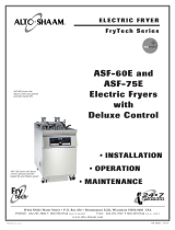 Alto-Shaam ASF-60E User manual