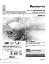 Panasonic DMRE50P Operating Instructions Manual