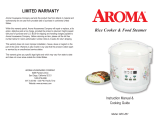 Aroma ARC-851F Owner's manual
