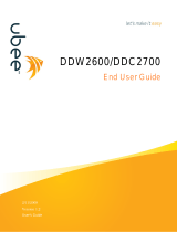 Ubee DDW2600 User manual