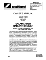 Southbend S-36AW Owner's manual