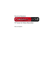 Terratec Cinergy250USB Manual Owner's manual