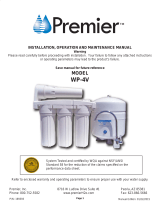 Premier WP-4V Installation, Operation and Maintenance Manual