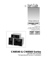 Omega CN8540 CN8550 CN8560 Series Owner's manual