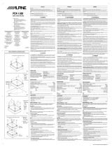 Alpine PDX-4.150 Owner's manual