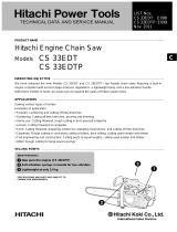 Hitachi CS 33EDTP User manual