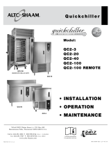 Alto-Shaam Quickchiller QC2-20 User manual