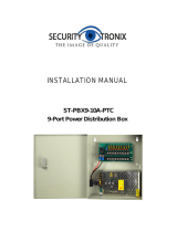 Security Tronix ST-PBX9-10A-PTC Owner's manual