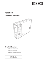 Eiki LC-X71 User manual