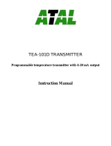 Atal TEA-101D User manual