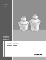 Siemens MR008B1GB User manual