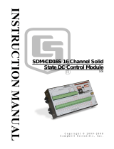Campbell Scientific SDM-CD16S 16-Channel Solid State DC Relay Controller Module Owner's manual