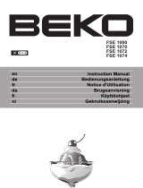 Beko FSE 1074 Owner's manual