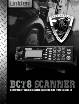 Uniden BCT8 User manual