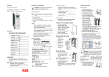 ABB ACS550 Series Quick start guide