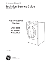 GE WCVH6260 Technical Service Manual