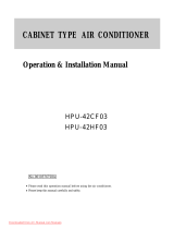 Haier AP242ACBEA Operation and Installation Manual