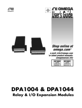 Omega DPA1004 and DPA1044 Owner's manual