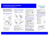 Ericsson CyberGenie CG2400 Quick Installation Manual